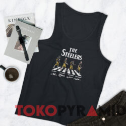 The Steelers Abbey Road Signatures T-shirt 4 The Steelers Abbey Road Signatures T shirt Black TankTop