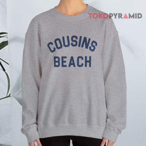 The Summer I Turned Pretty Belly Cousins Beach Grey Sweatshirt The Summer I Turned Pretty Belly Cousins Beach Grey Sweatshirt