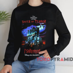 The Twilight Zone Tower of Terror I Survived T-shirt 4 The Twilight Zone Tower Of Terror I Survived T shirt Black Sweatshirt