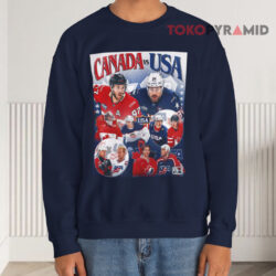 The United States And Canada Meet In Best-On-Best Hockey Shirt 3 The United States And Canada Meet In Best on best Hockey Sweatshirt