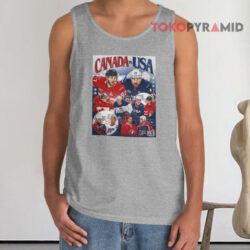 The United States And Canada Meet In Best-On-Best Hockey Shirt 2 The United States And Canada Meet In Best on best Hockey Tank Top