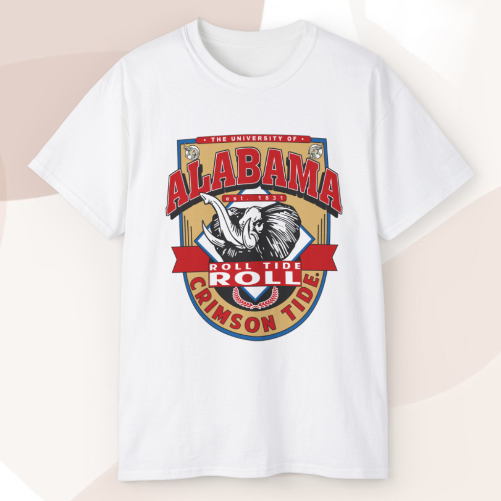 The University Of Alabama Roll Tide T shirt The University Of Alabama Roll Tide T shirt
