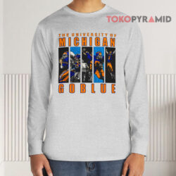 The University Of Michigan Go Blue Long sleeved