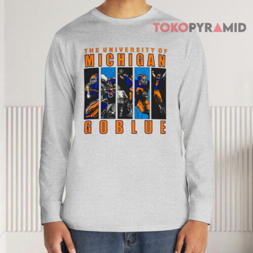 The University Of Michigan Go Blue Long sleeved