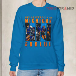 The University Of Michigan Go Blue Sweatshirt