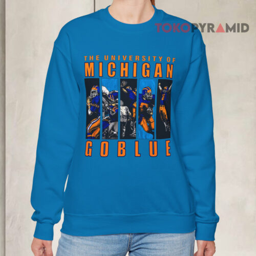 The University Of Michigan Go Blue Sweatshirt