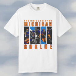 The University Of Michigan Go Blue T shirt
