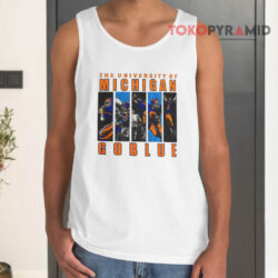 The University Of Michigan Go Blue Tank Top