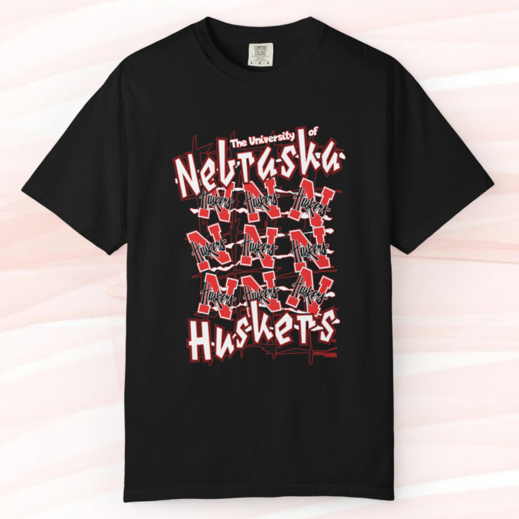 The University Of Nebraska Huskers T shirt The University Of Nebraska Huskers T shirt
