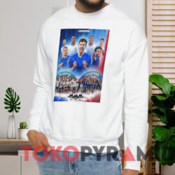 The USMNT Are Back To Back To Back Concacaf Nations League Champions Shirt 4 The Usmnt Are Back To Back To Back Concacaf Nations League Champions Shirt White Sweatshirt
