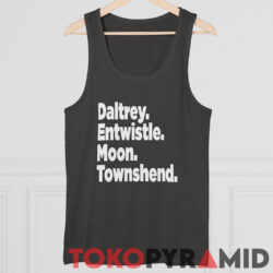 Vintage Rare The Who Band Members Shirt 4 The Who Band Members Shirt Tank Top