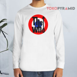 The Who Target Logo Shirt 4 The Who Target Logo Long sleeved