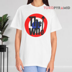 The Who Target Logo White T shirt