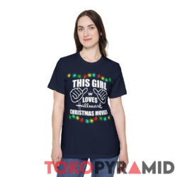 This Girl Loves Hallmark Christmas Movies Sweatshirt 3 This Girl Loves Hallmark Christmas Movies T shirt