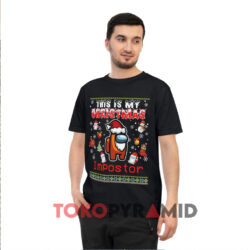 This Is My Christmas Impostor Among Us Black T shirt