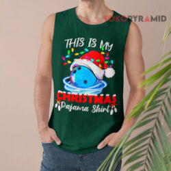 This Is My Christmas Pajama Shirt Bowling Santa Sweatshirt 3 This Is My Christmas Pajama Shirt Bowling Santa Tank Top