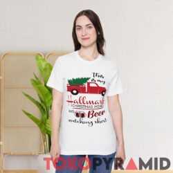 This Is My Hallmark Christmas Movie And Beer Watching Sweatshirt 3 This Is My Hallmark Christmas Movie And Beer Watching T shirt