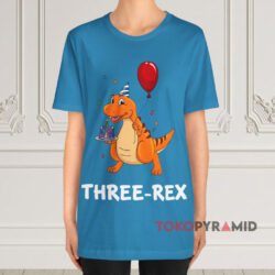 Three-Rex Shirt 4 Three rex Blue T shirt