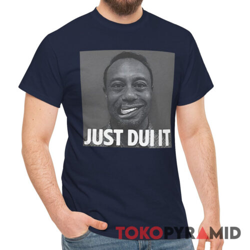 Tiger Woods Mugshot Just Dui It Tee