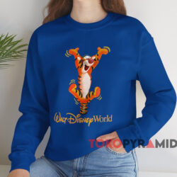 Tigger Walt Disney World T-shirt 4 Tigger Walt Disney World T shirt Blue Sweatshirt