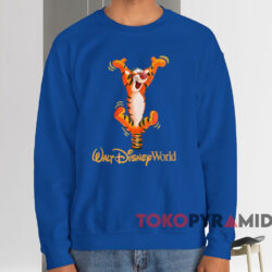 Tigger Walt Disney World T-shirt 3 Tigger Walt Disney World T shirt Blue Sweatshirt