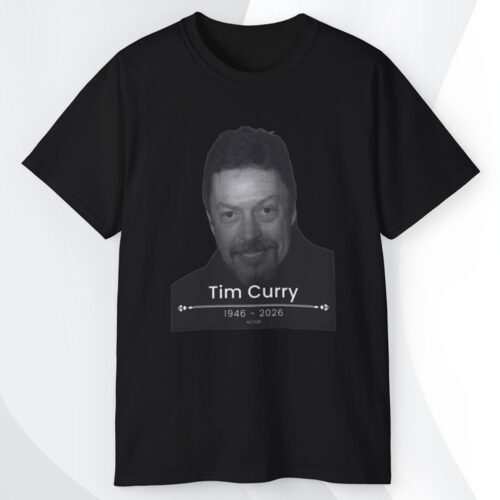 Tim Curry RIP T Shirt Tim Curry RIP T Shirt