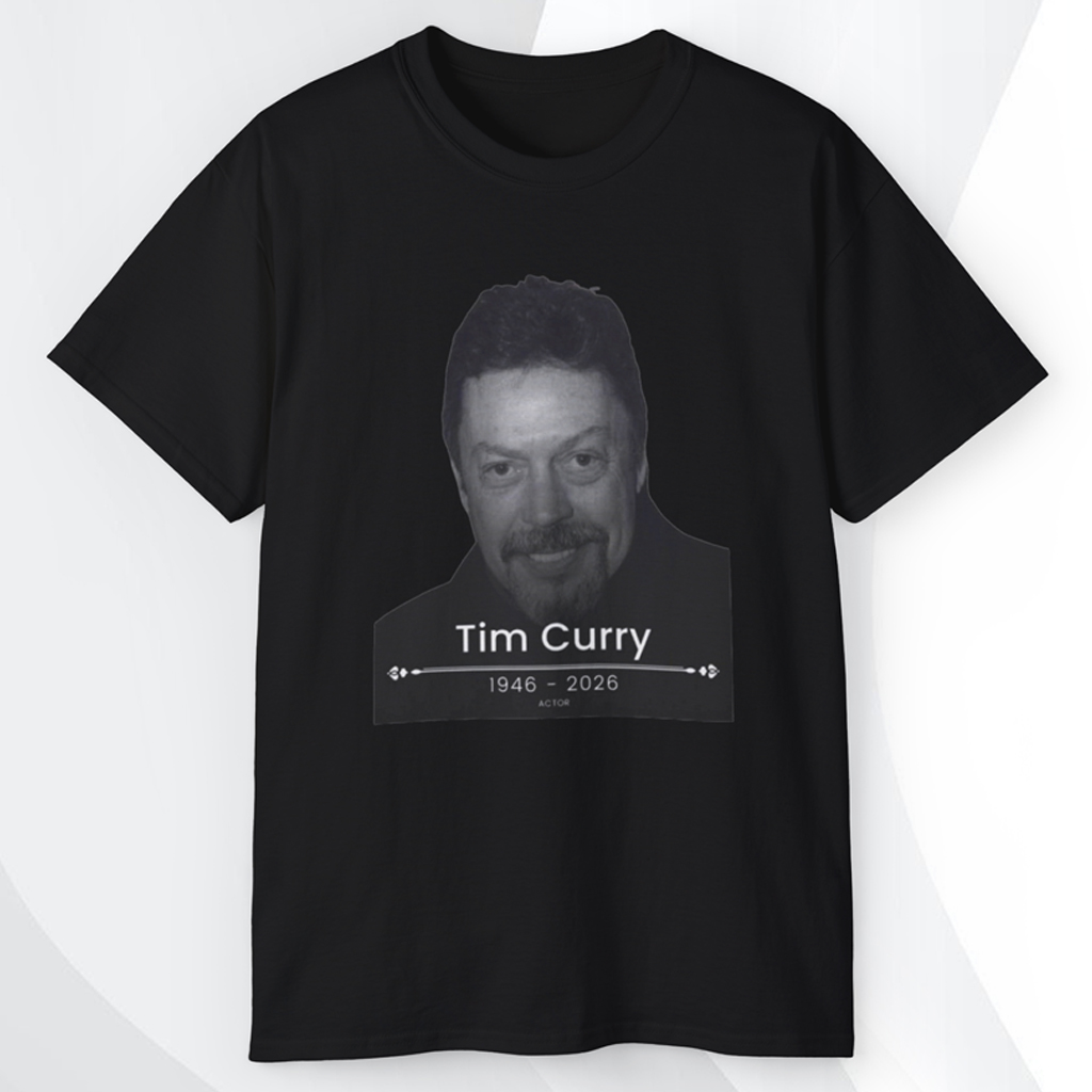 Tim Curry RIP T Shirt Tim Curry RIP T Shirt