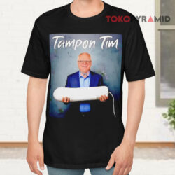 Tim Walz Tampon Tim Black T shirt