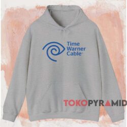 Time Warner Cable Shirt Grey Hoodie