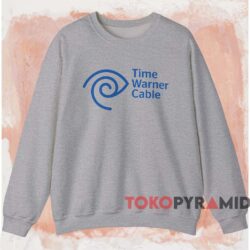 Time Warner Cable Shirt Grey Sweatshirt