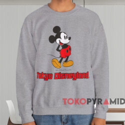 Tokyo Disneyland T shirt Grey Sweatshirt