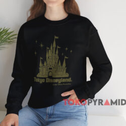 Tokyo Disneyland World Disney Productions T-shirt 3 Tokyo Disneyland World Disney Productions T shirt Black Sweatshirt