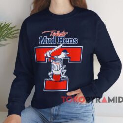 Toledo Mud Hens T-shirt 4 Toledo Mud Hens T shirt Navy Sweatshirt