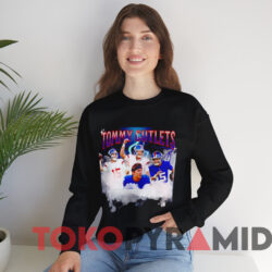 Tommy Devito Tommy Cutlets New York Giants T-shirt 2 Tommy Devito Shirt Tommy Cutlets New York Giants T shirt Black Sweatshirt