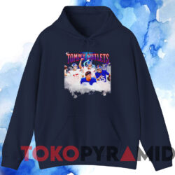 Tommy Devito Tommy Cutlets New York Giants T-shirt 3 Tommy Devito Shirt Tommy Cutlets New York Giants T shirt Navy Hoodie