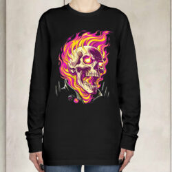 Ghost Rider Tonight We Ride Shirt 4 Tonight We Ride Art by Cappovision Long sleeved