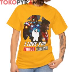 Tony Stark Iron Man I Love You 3000 Shirt