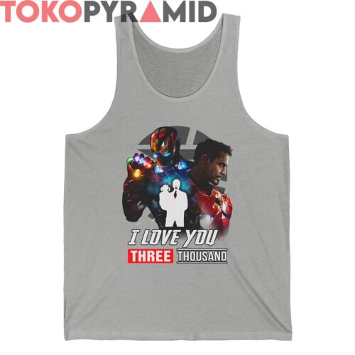 Tony Stark Iron Man I Love You 3000 Shirt