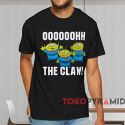 Toy Story Alien Ooooooh The Claw T shirt Black T shirt