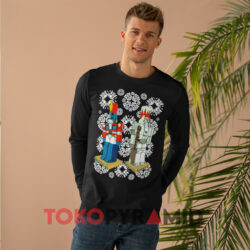 Transformers Ugly Christmas Sweatshirt 4 Transformers Ugly Christmas Black Long sleeved