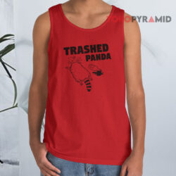 Trashed Panda Tank Top