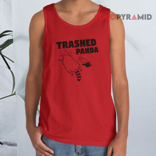 Trashed Panda Tank Top