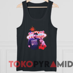 Travis Kelce and Taylor Swift Welcome To Las Vegas Chiefs vs 49ers Shirt 4 Travis Kelce And Taylor Swift Welcome To Las Vegas Chiefs Vs 49ers Shirt Black TankTop