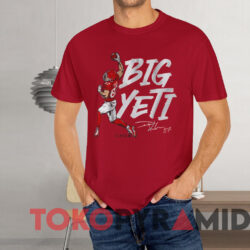 Travis Kelce Big Yeti Shirt Red T shirt