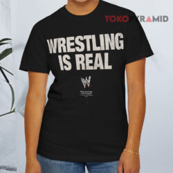 Travis Scott Wwe Wrestling Is Real T shirt Front