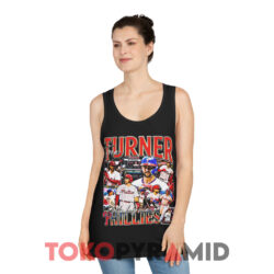Trea Turner Philadelphia Phillies Shirt Atta-boy Bryce Harper Favorite T-shirt 5 Trea Turner Philadelphia Phillies 2023 Black Tank Top
