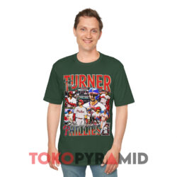 Trea Turner Philadelphia Phillies Shirt Atta-boy Bryce Harper Favorite T-shirt 4 Trea Turner Philadelphia Phillies 2023 Green T shirt