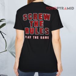 Triple H Screw The Rules Vintage Shirt 2 Triple H Screw The Rules Vintage T shirt Back