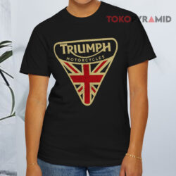 Triumph Motorcycles Vintage Black T shirt