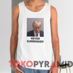 Troy Nehls Never Surrender Shirt White TankTop